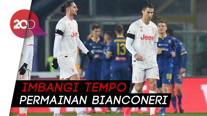 Juventus Dipermalukan  Hellas Verona 1-2