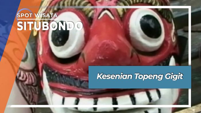 Kesenian Topeng Gigit Desa Panji Situbondo