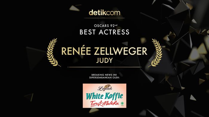 Renee Zellweger Raih Aktris Terbaik Oscars 2020