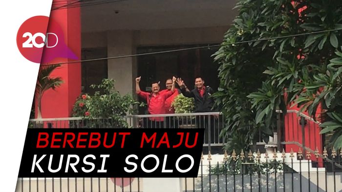 Salam Metal Achmad-Teguh Sebelum Fit & Proper Test di DPP PDIP