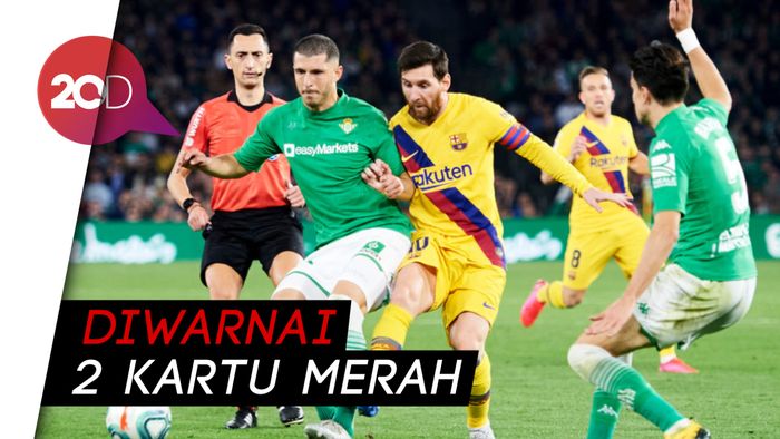 Saling Balas Gol! Real Betis Takluk 2-3 dari Barcelona