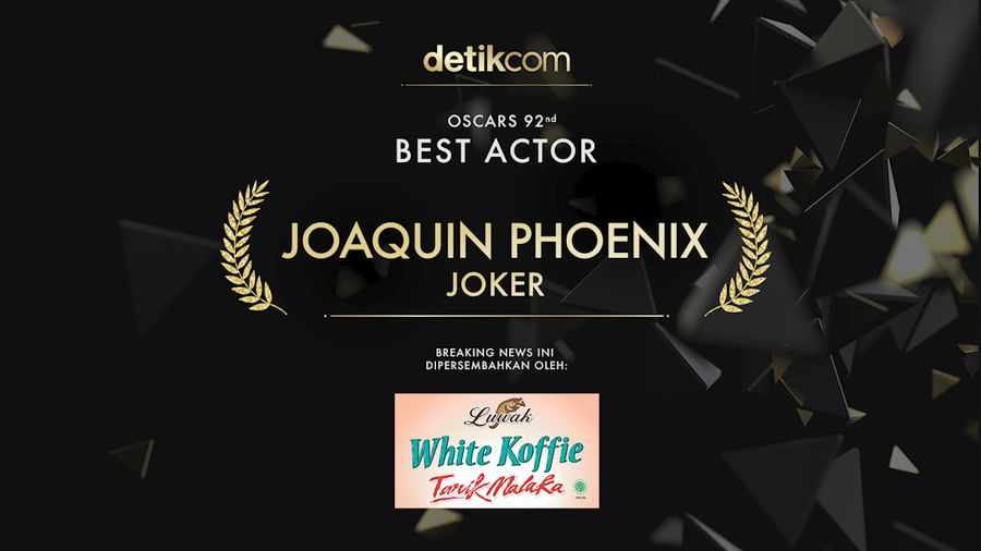 Selamat! Aktor Terbaik Diraih oleh Joaquin Phoenix