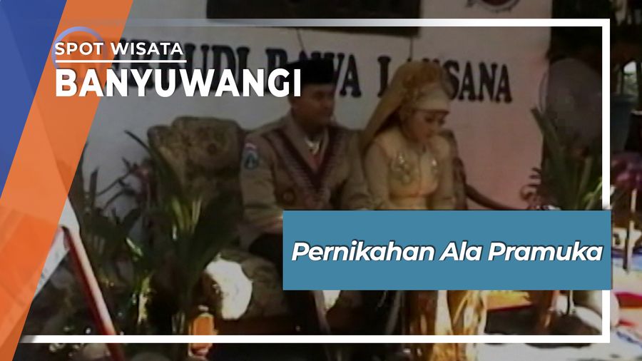 Pernikahan Ala Pramuka, Banyuwangi