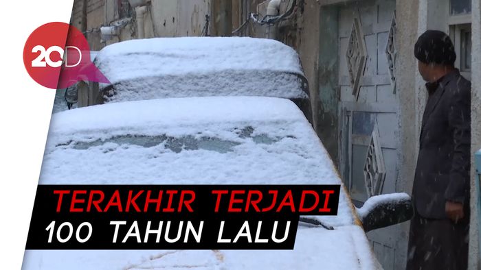 Hujan Salju Pertama di Irak