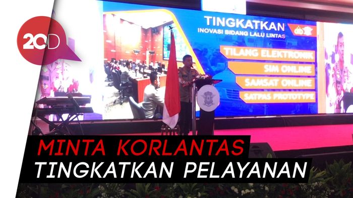 Kapolri: Saya Harap Tak Ada Lagi Korlantas Dicopot karena Masalah Pelayanan