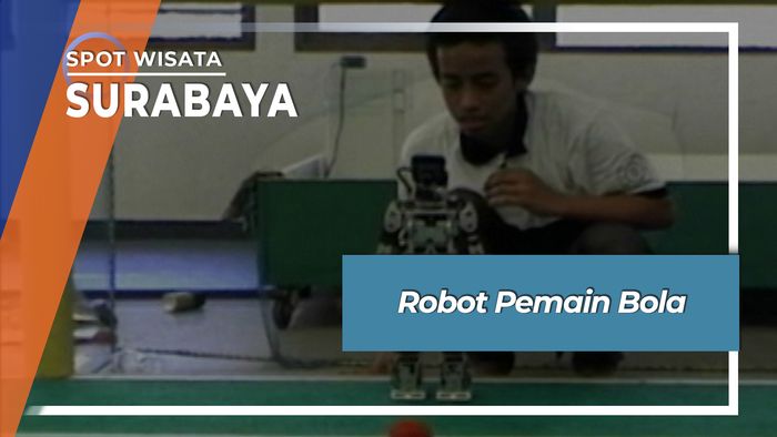Robot Menjadi Kiper Bola Surabaya
