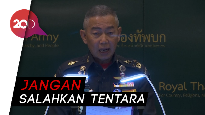 Penembakan Brutal di Thailand, Panglima AD: Salahkan Saya