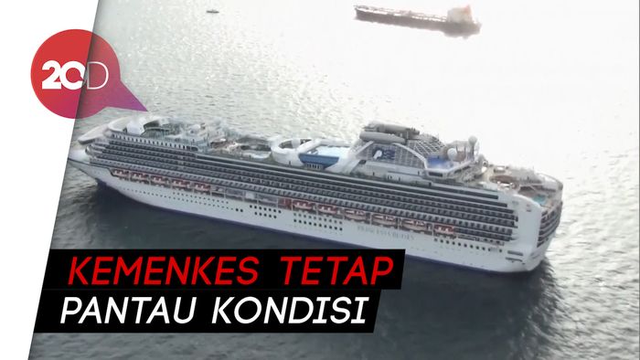 Kemenkes: 78 WNI di Kapal Pesiar yang Dikarantina Negatif Corona