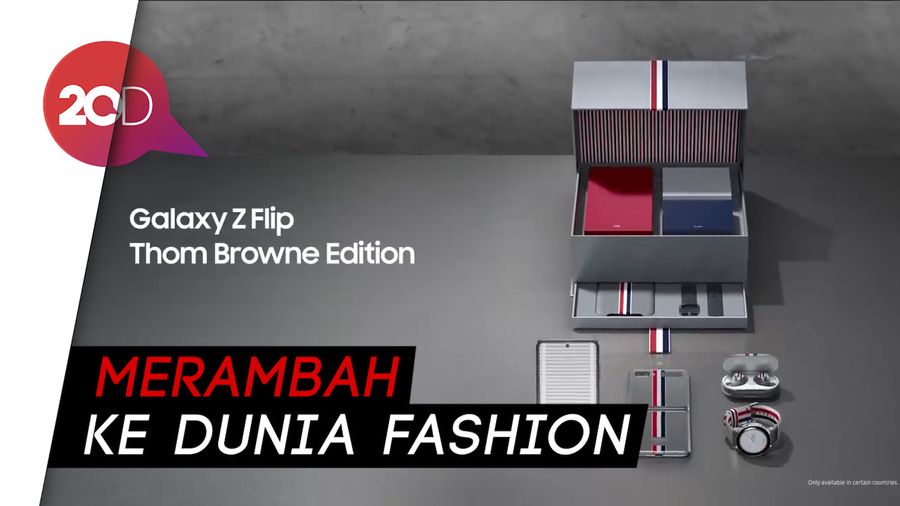 Gokil! Samsung Galaxy Z Flip Edisi Thom Browne