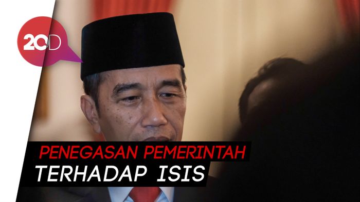 Jokowi Tegaskan ISIS Eks WNI Tak Akan Pulang ke Indonesia!