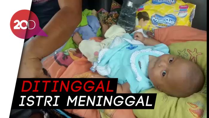 Kisah Menyentuh Sopir Angkot yang Narik Sambil Bawa Bayi