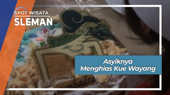 Menghias Kue Wayang, Sleman