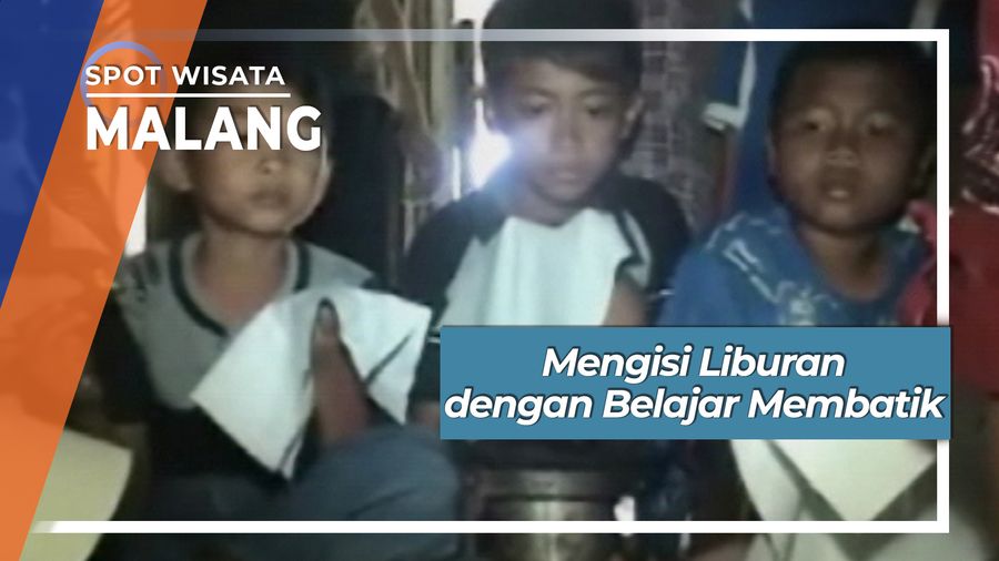 Mengisi Liburan dengan Belajar Membatik, Malang