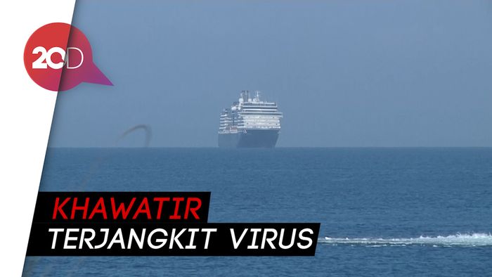 Geger Virus Corona, Kapal Pesiar Ini Ditolak 4 Negara  