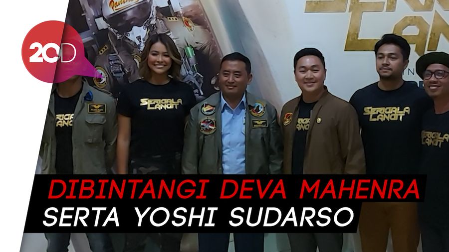 Jet Tempur hingga Helikopter TNI AU Berlaga di Film Serigala Langit