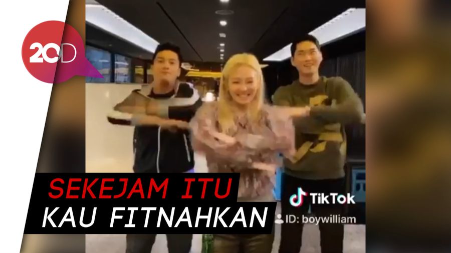 Kocak! Hyoyeon SNSD Main TikTok Bareng Boy William