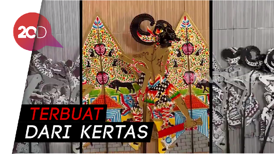 Mengenal Wayang Duplex dari Wonogiri