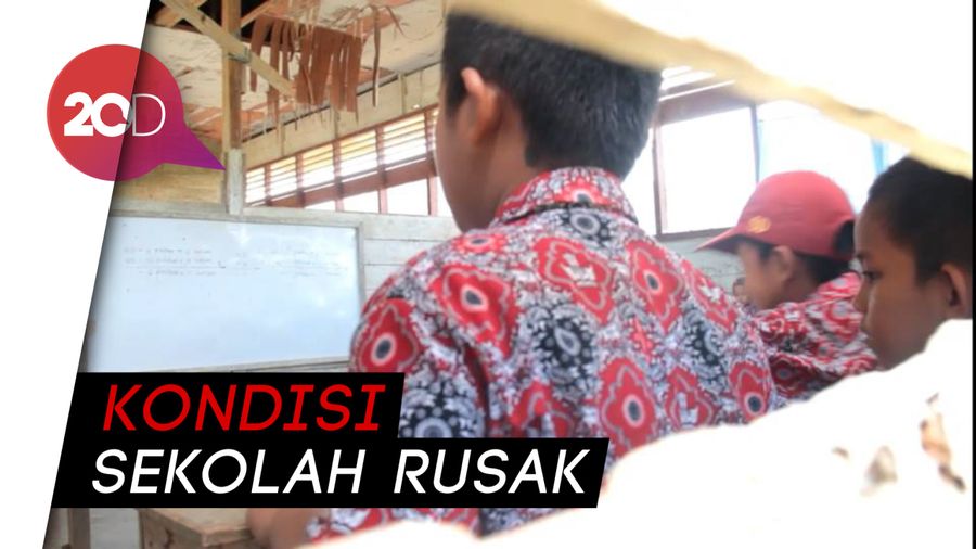 Sekolah Rusak di Mamuju Bertahun-tahun Tak Diperbaiki
