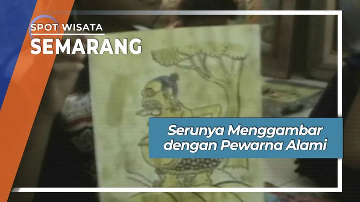 Menggambar dengan Pewarna Alami, Semarang