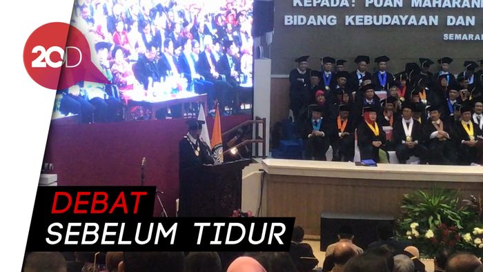 Canda Rektor Undip ke Suami Puan soal Gelar Doktor HC