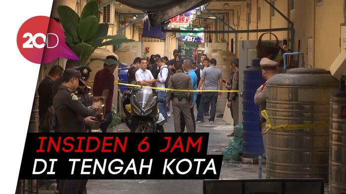 Puluhan Tembakan Terdengar di Pusat Kota Bangkok