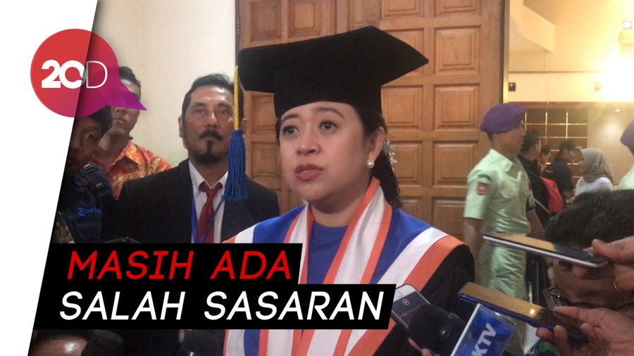 Raih Doktor HC, Puan Maharani Bakal Benahi Anggaran Pendidikan