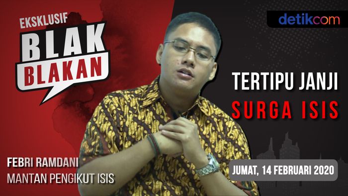 Tonton Blak-blakan Mantan Pengikut ISIS: Tertipu Janji Surga ISIS