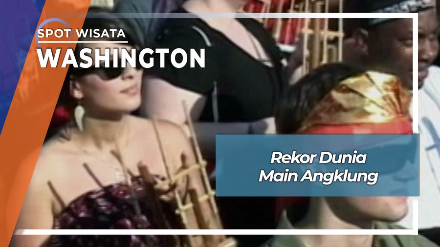 Rekor Dunia Main Angklung, Washington