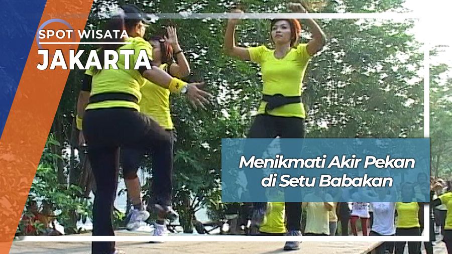 Akhir Pekan di Setu Babakan, Jakarta