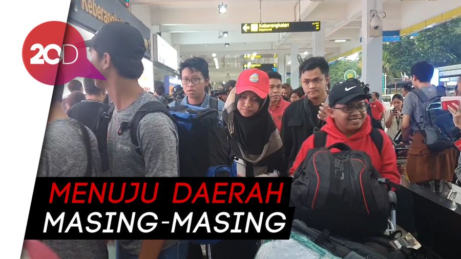 Lulus Observasi di Natuna, WNI dari Wuhan Dipulangkan