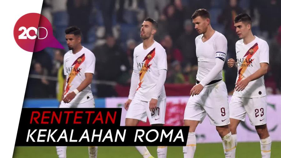 Roma Masih Terpuruk, Kini Dikalahkan Atalanta