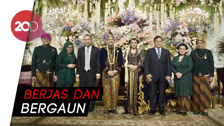 Penampilan Prabowo hingga Susi Pudjiastuti di Resepsi Danny Rukmana