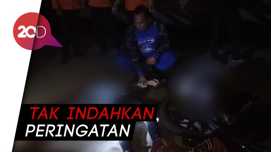 Mabuk, 2 Pemotor Tewas setelah Terjun dari Jembatan Emas