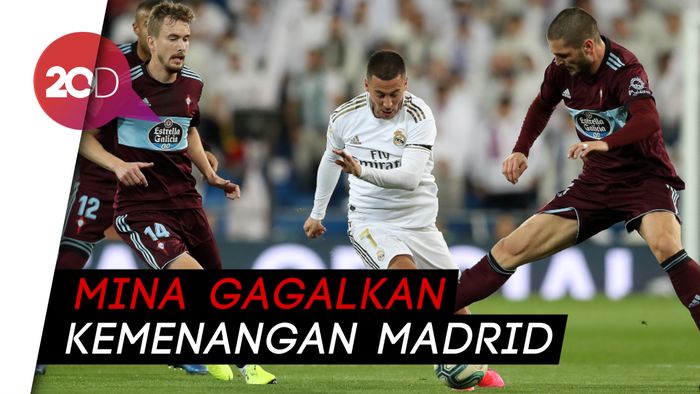 Jamu Celta Vigo, Madrid Ditahan Imbang 2-2