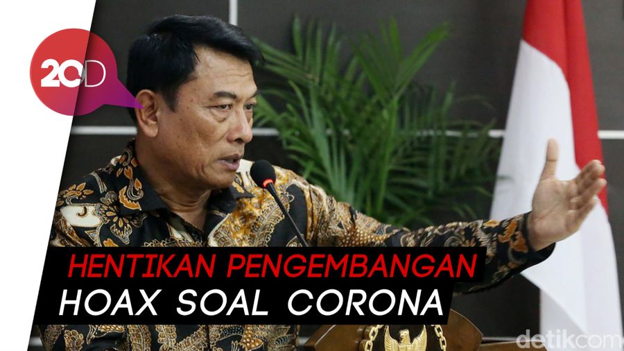 Moeldoko: Ada 102 Hoax Soal Corona, Saya Minta Semua Pihak Hentikan!