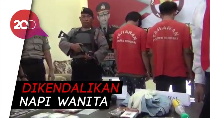 Polisi Bongkar Peredaran Narkoba yang Dikendalikan Napi Wanita di Kendari