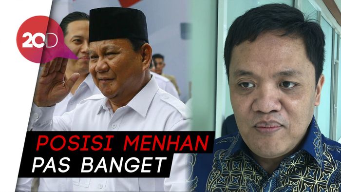 Prabowo Dinilai Menteri Terbaik, Habiburokhman: Dia Paling Dikenal