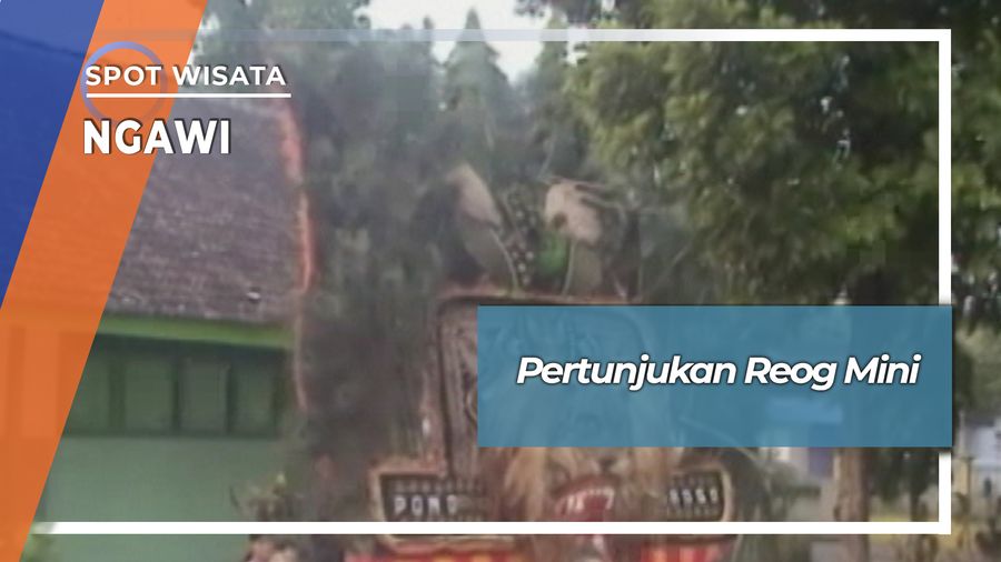 Pertunjukan Reog Mini Desa Kedunggalar Ngawi