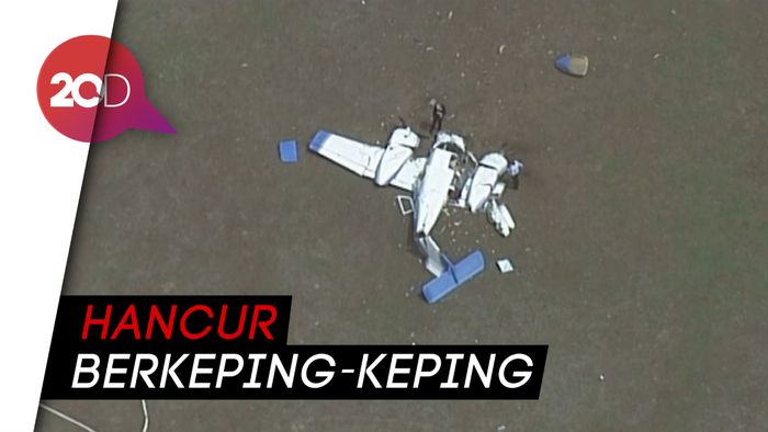 2 Pesawat Australia Bertabrakan di Udara, Semua Penumpang Tewas