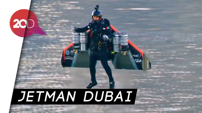  Ada Iron Man Terbang di Langit Dubai