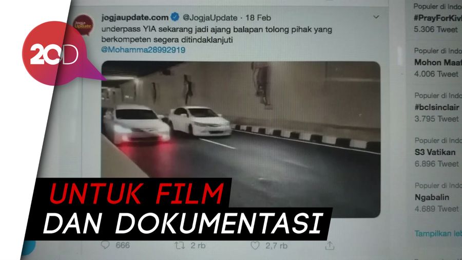 Heboh Balapan Mobil Ala Fast and Furious di Underpass YIA Terkuak! Heboh Balapan Mobil Ala Fast and Furious di Underpass YIA Terkuak!