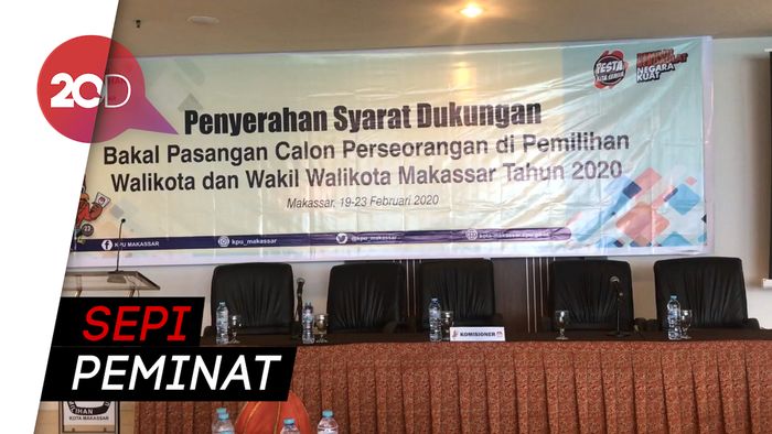 KPU Makassar Mulai Buka Pendaftaran Calon Perseorangan Pilwalkot