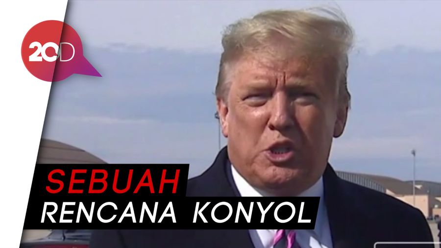 Trump Bantah Rencana Setop Ekspor Mesin Jet ke China