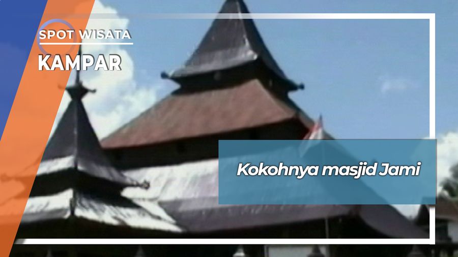 Tanpa Paku Besi Masjid Jami Air Tiris Kampar Tetap Berdiri Kokoh 