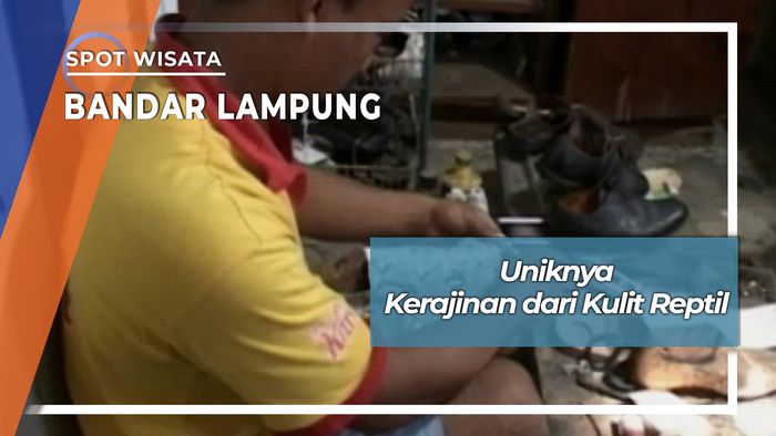 Kerajinan Sepatu Kulit Reptil Way Halim Permai Sukarame Bandar Lampung