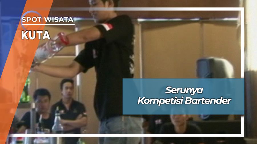 Serunya Kompetisi Bartender Kuta Bali