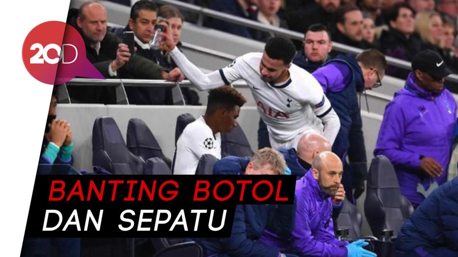 Momen Dele Alli Ngamuk Usai Diganti