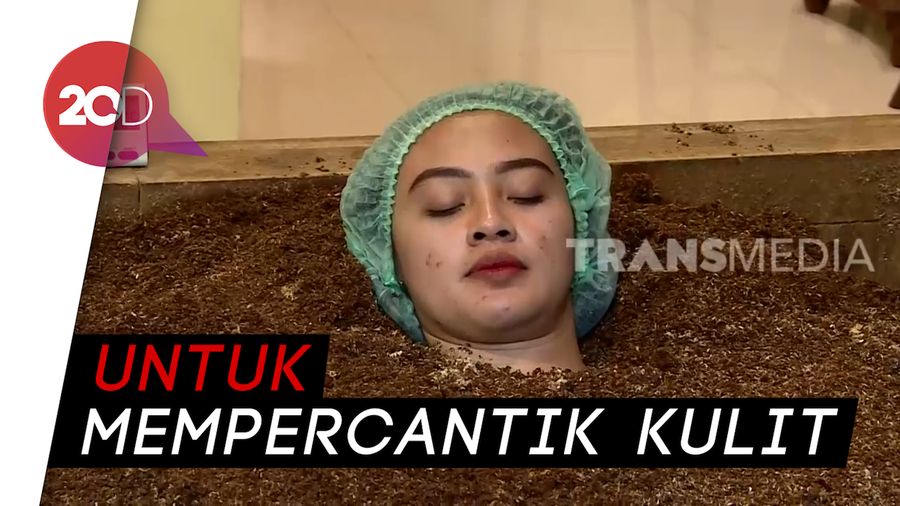 Perawatan Unik, Berendam dalam Serbuk Kayu Pinus