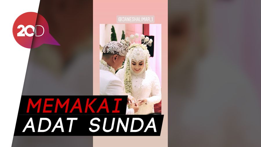 Jane Shalimar Resmi Menikah dengan Arsya Wijaya