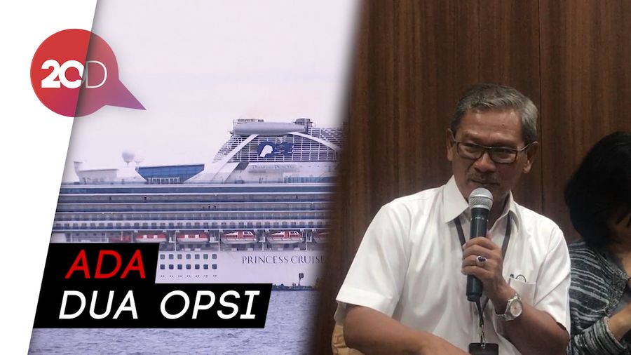 Pemerintah Pikir-pikir Evakuasi 74 WNI di Kapal Pesiar Jepang